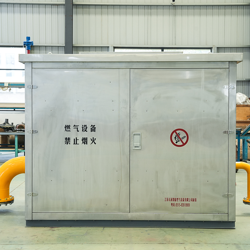 Armoire de régulation de pression de gaz en acier inoxydable, boîte de régulation de pression de gaz